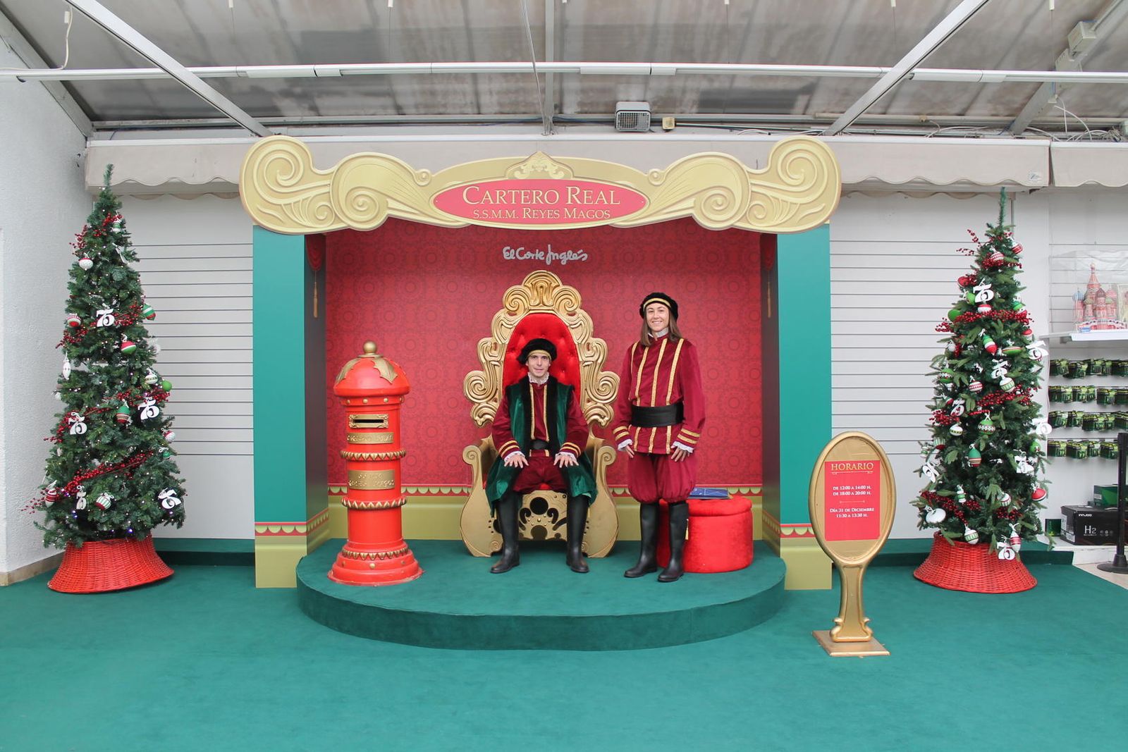 El Cartero Real ya está en El Corte Inglés