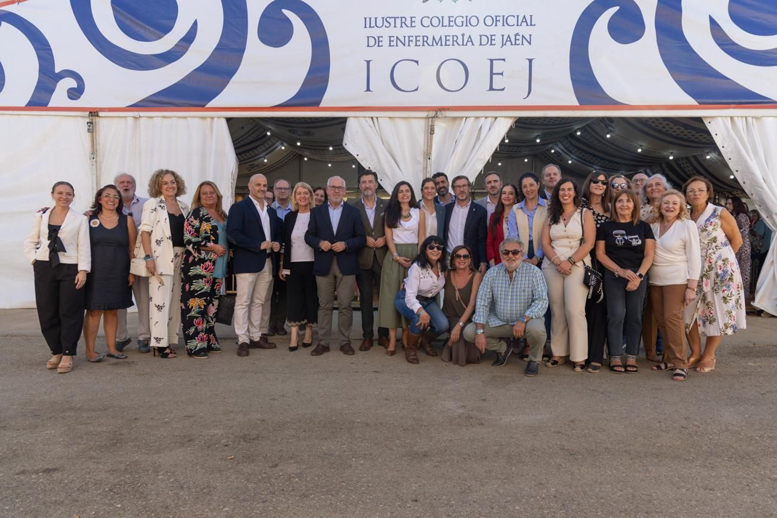 Las comidas de empresa se suceden en la Feria de San Lucas