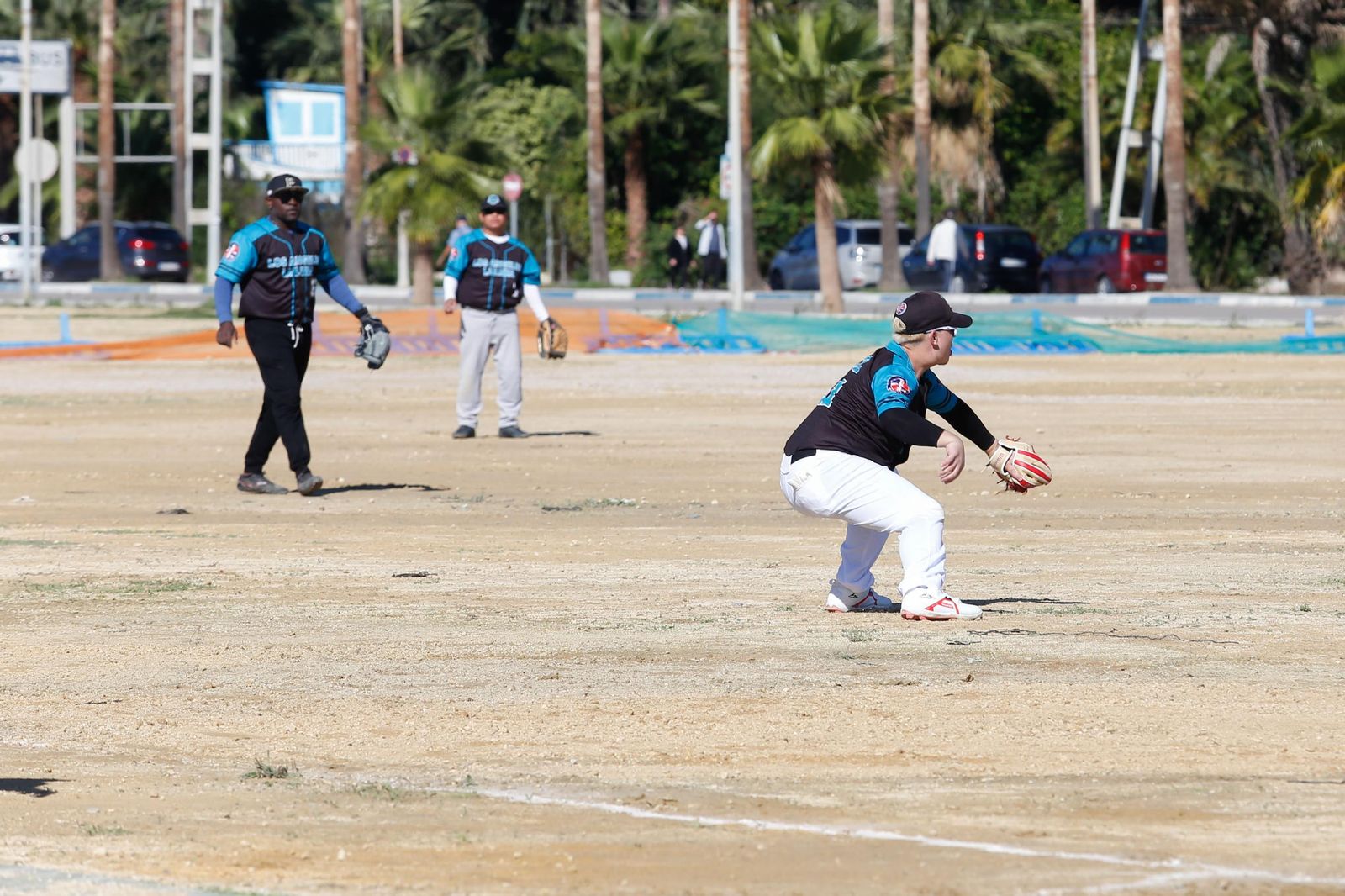 Las fotos del equipo de béisbol Los Ángeles de La Línea
