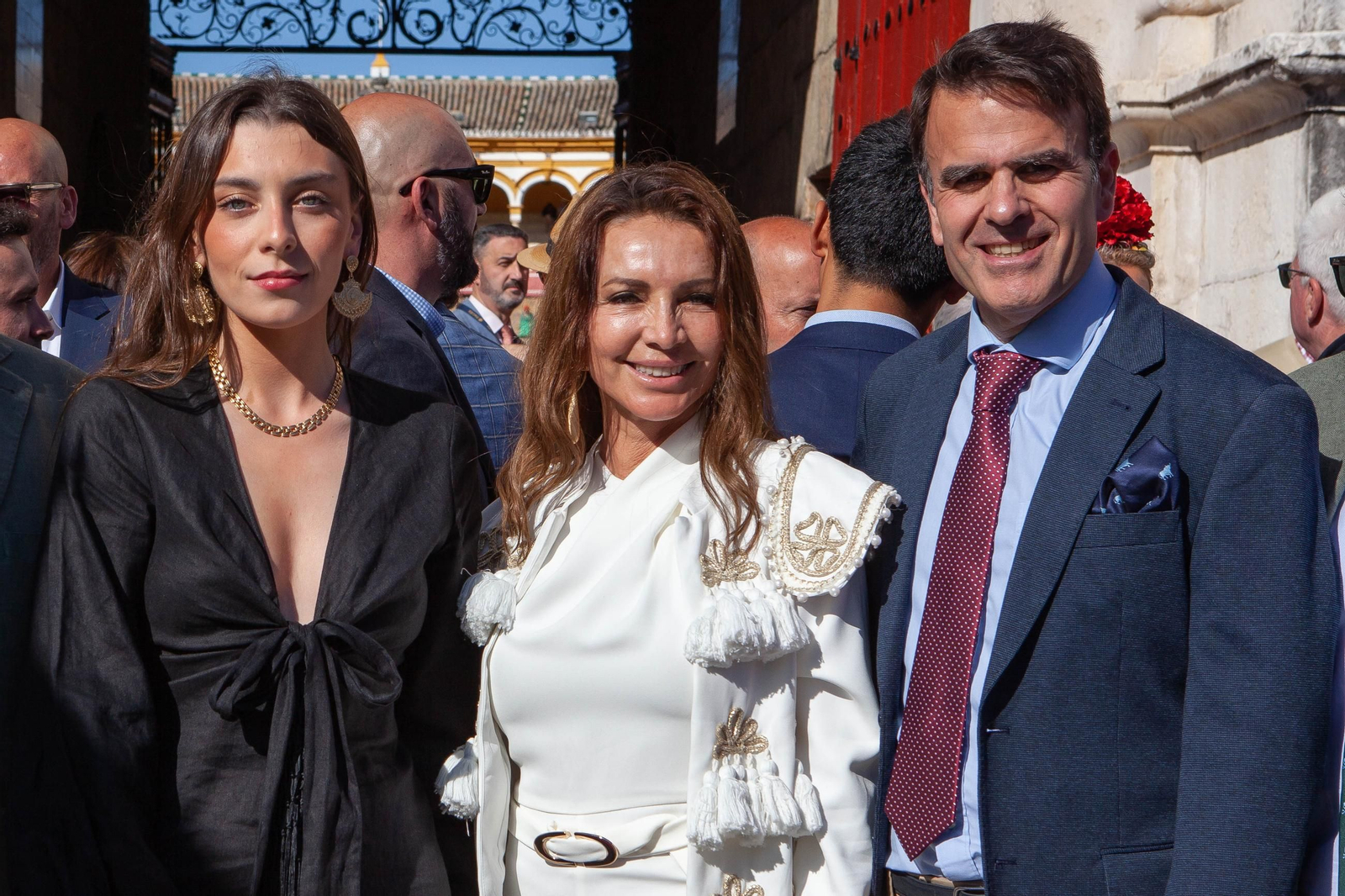 Míriam Perera, Sandra Cruzalelle y Pedro Cortés