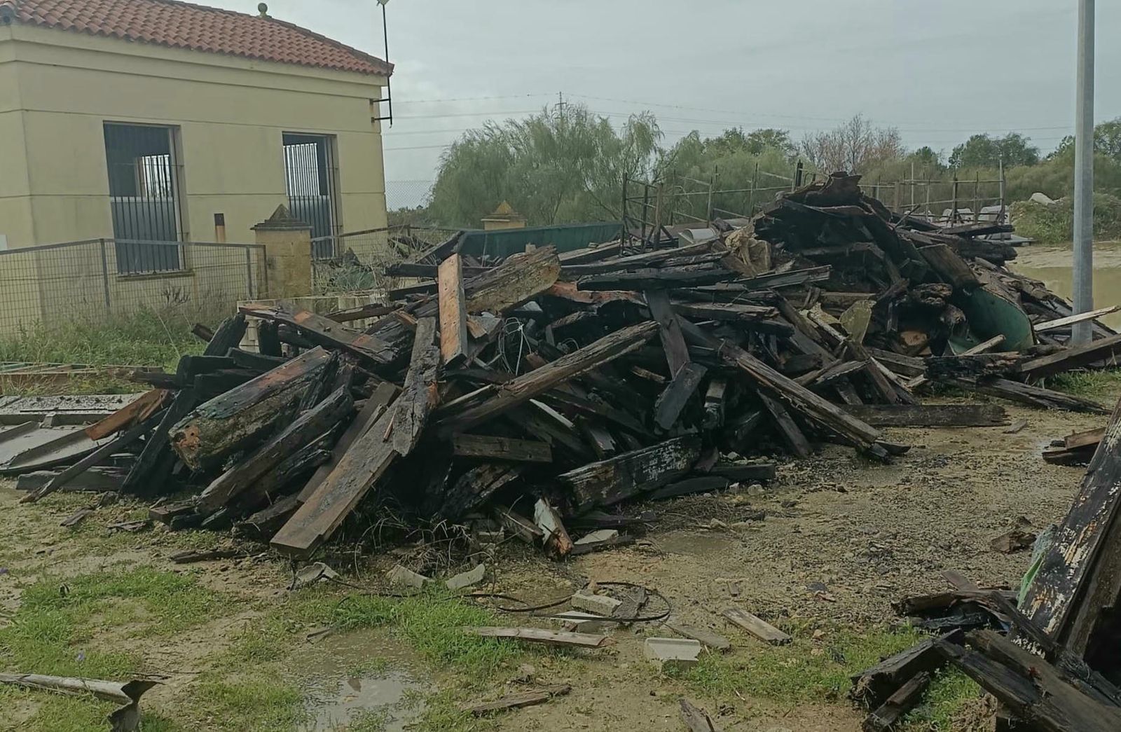 En esto ha quedado el Vapor del Puerto