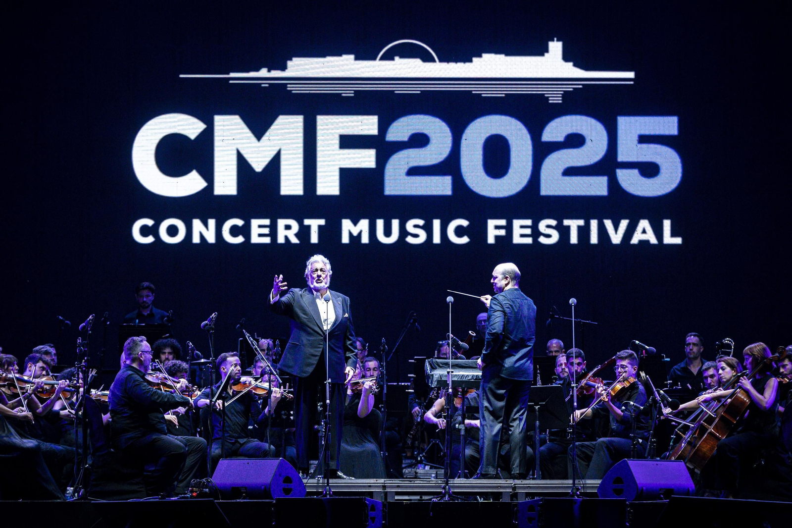 Búscate en las imágenes del concierto de Plácido Domingo en Concert Music Festival en Chiclana