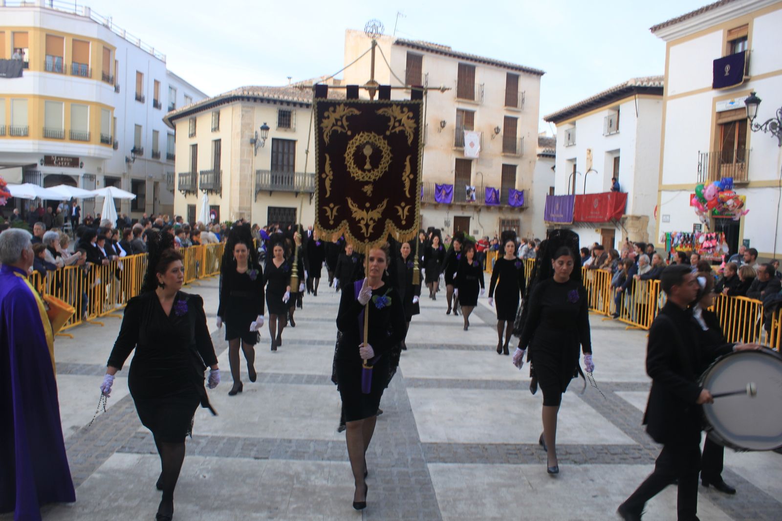 Las imágenes de las procesiones del Jueves Santo en Vélez Rubio