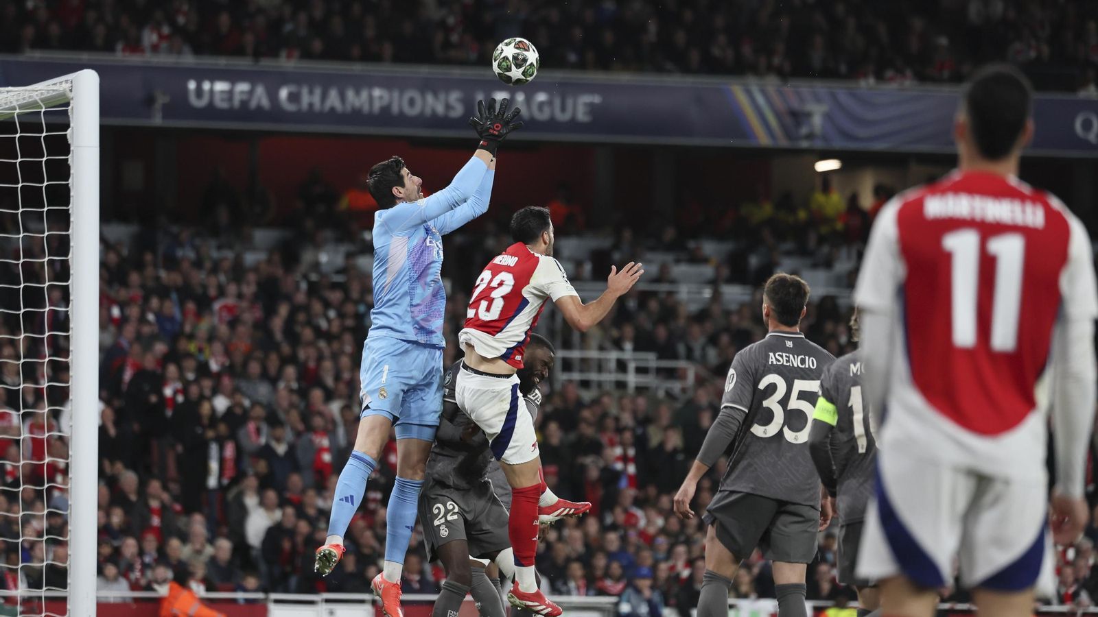 Las mejores fotos del Arsenal - Real Madrid