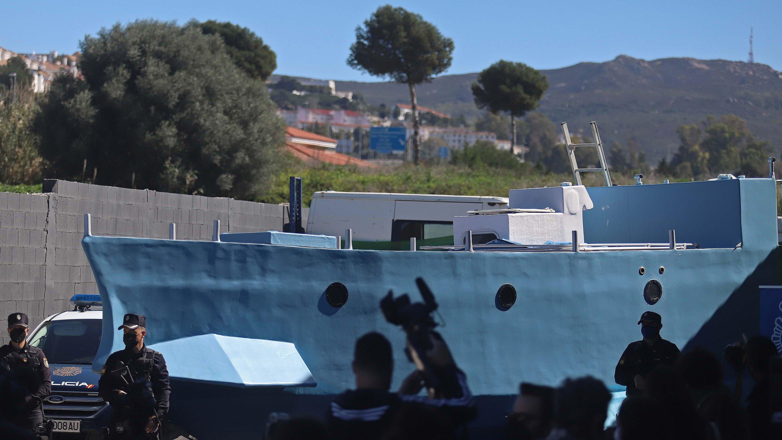 Primer  'narcosubmarino' localizado en España