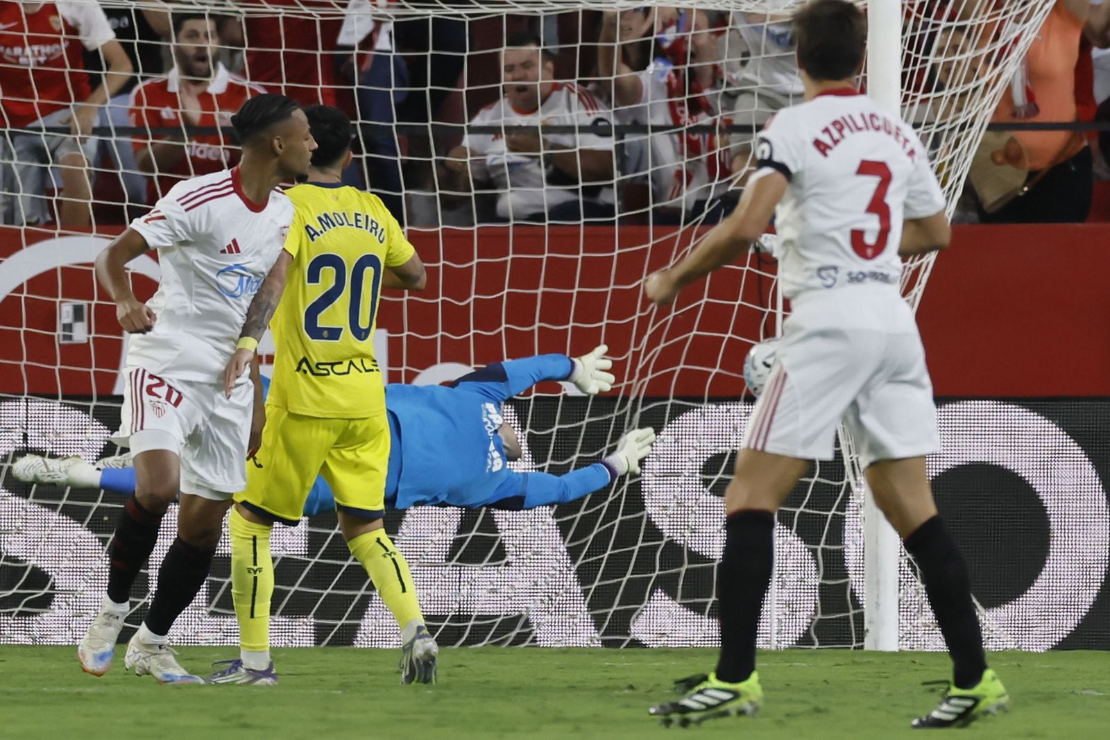 Las fotos del Sevilla-Villarreal