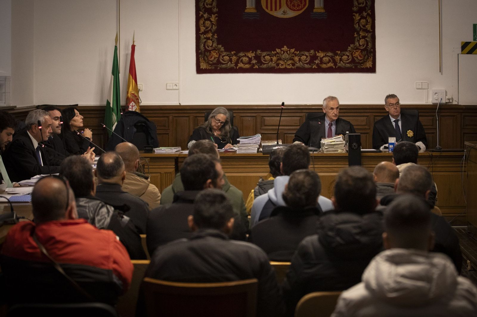 Un momento de la sesión celebrada este lunes.