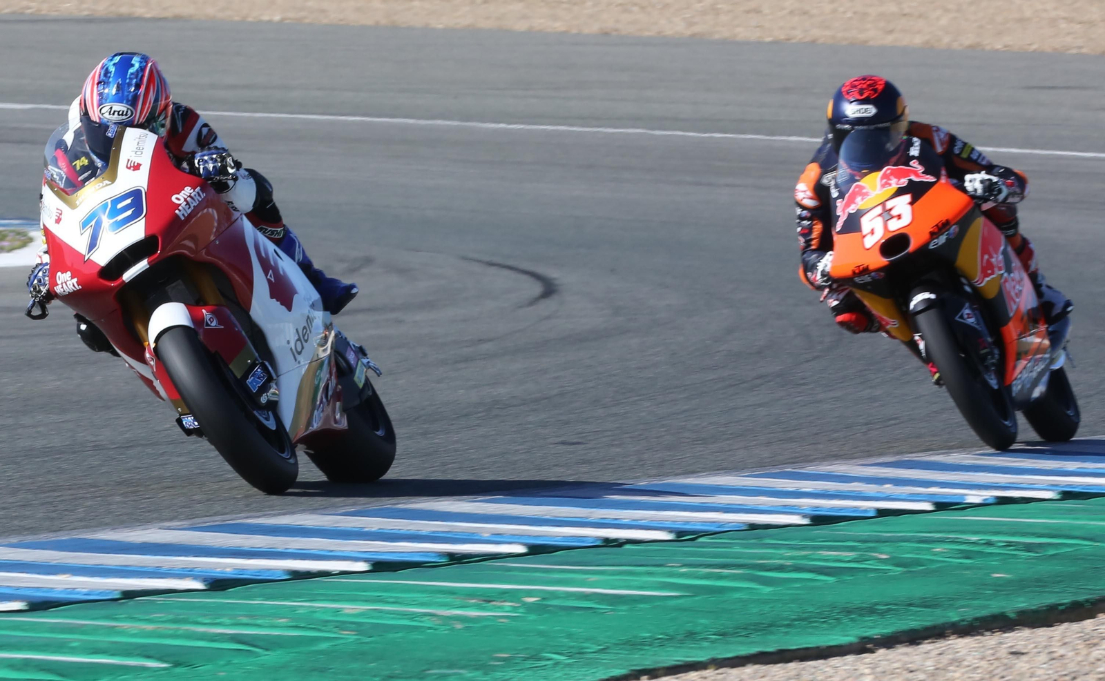Entrenamientos de Moto2 y Moto3 en el Circuito de Jerez
