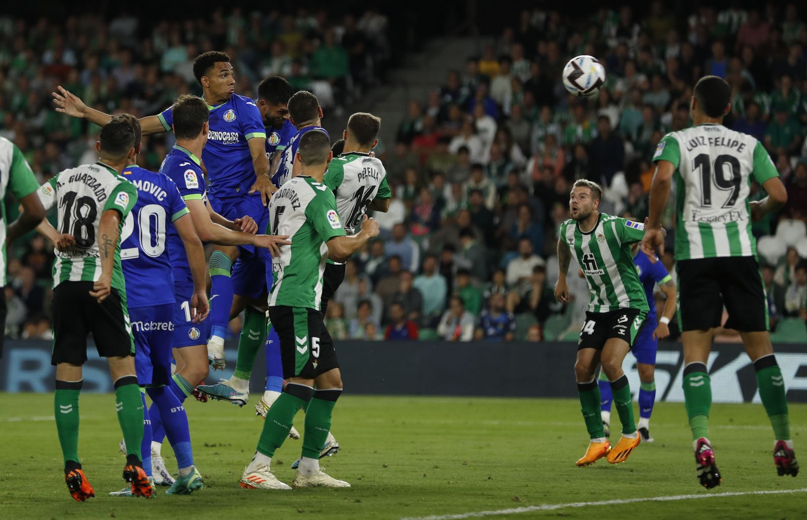 Las imágenes del Betis-Getafe