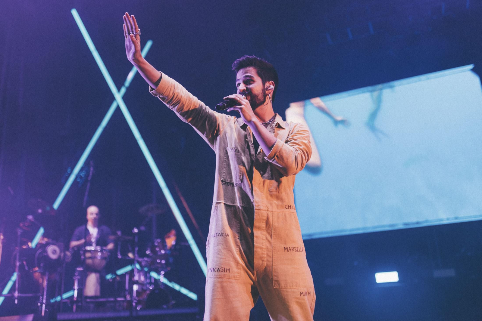 Imágenes del concierto de Camilo en la Plaza de Toros de La Merced