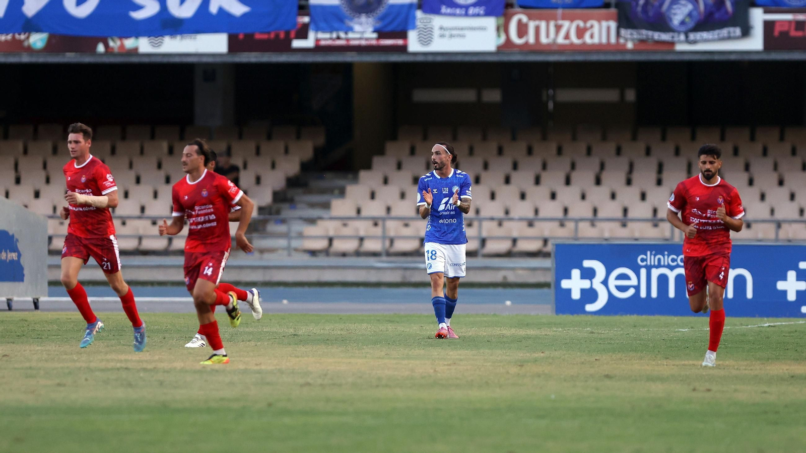 Imágenes del Xerez DFC y la Deportiva Minera en Chapín