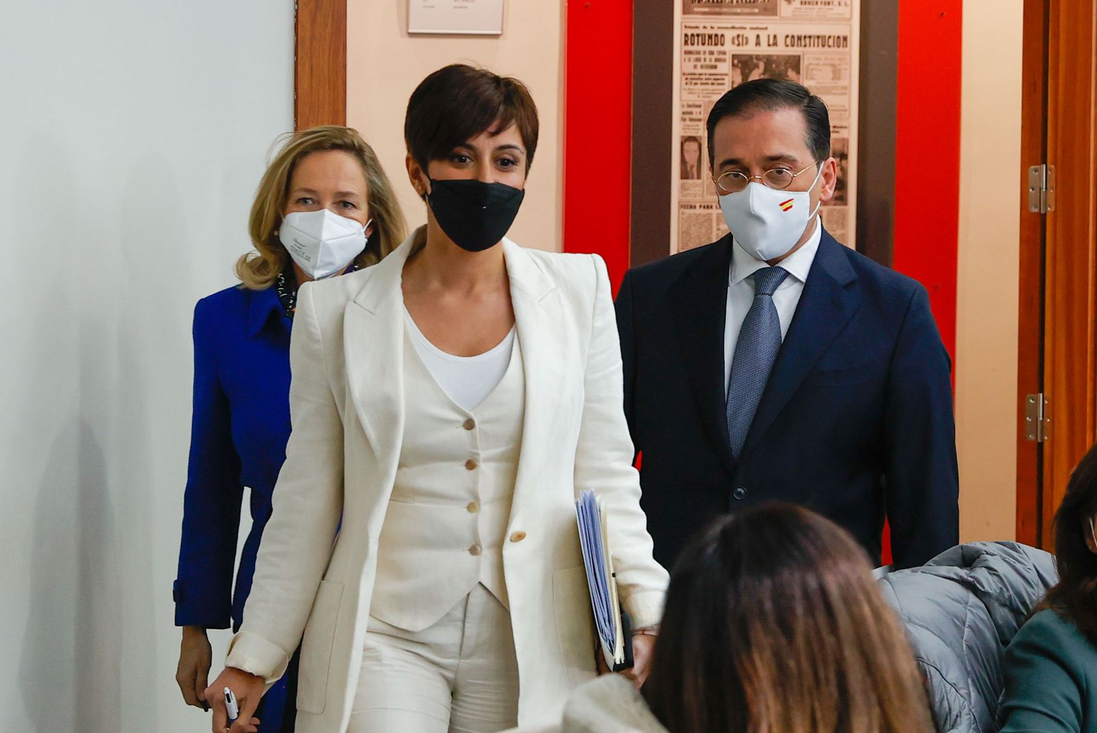 La ministra Isabel Rodríguez, tras el Consejo de Ministros del pasado martes.