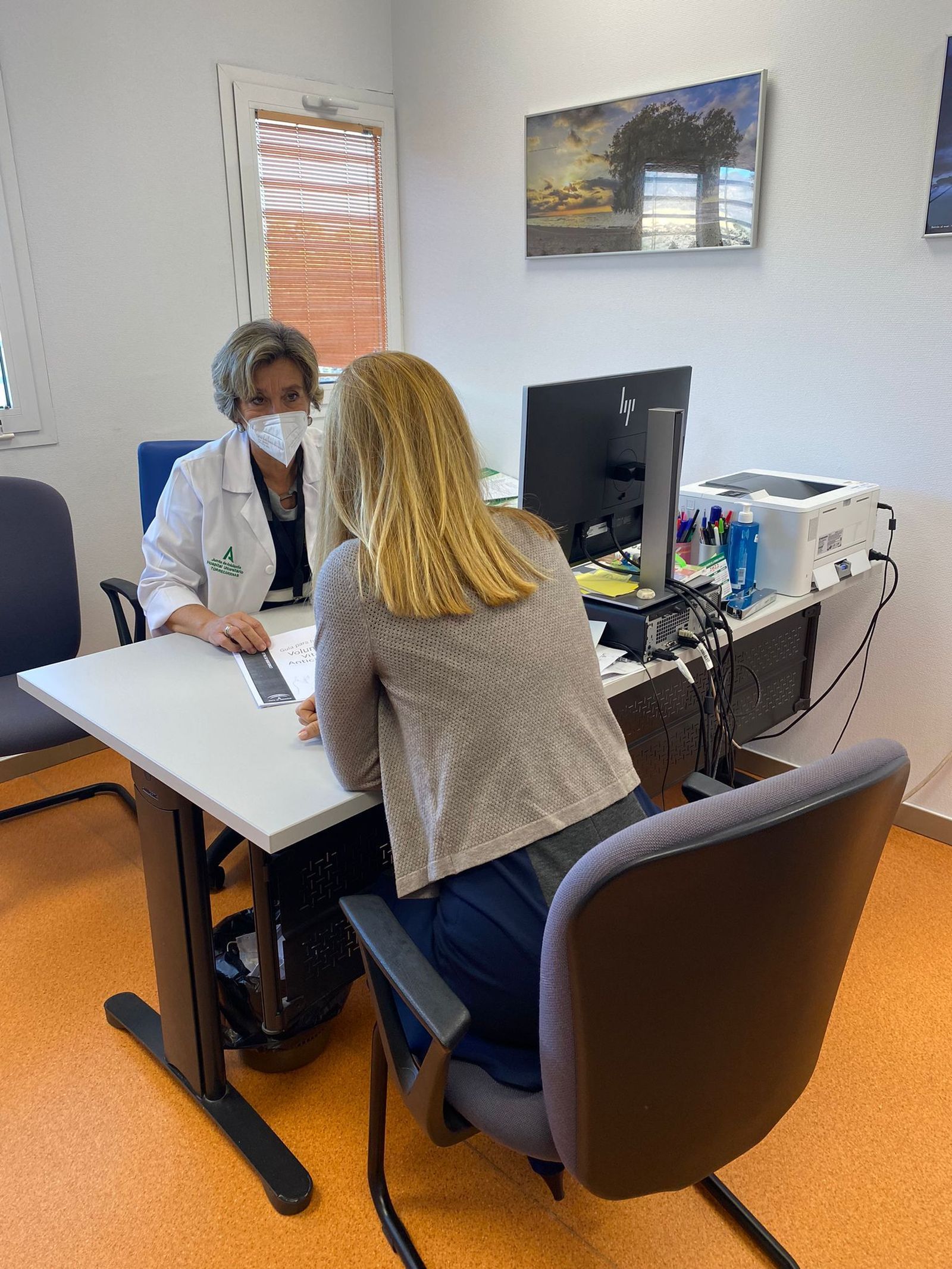 Toñi Torres es una de las registradoras del Hospital Universitario Torrecárdenas y jefa de sección de Confortabilidad e Infraestructura