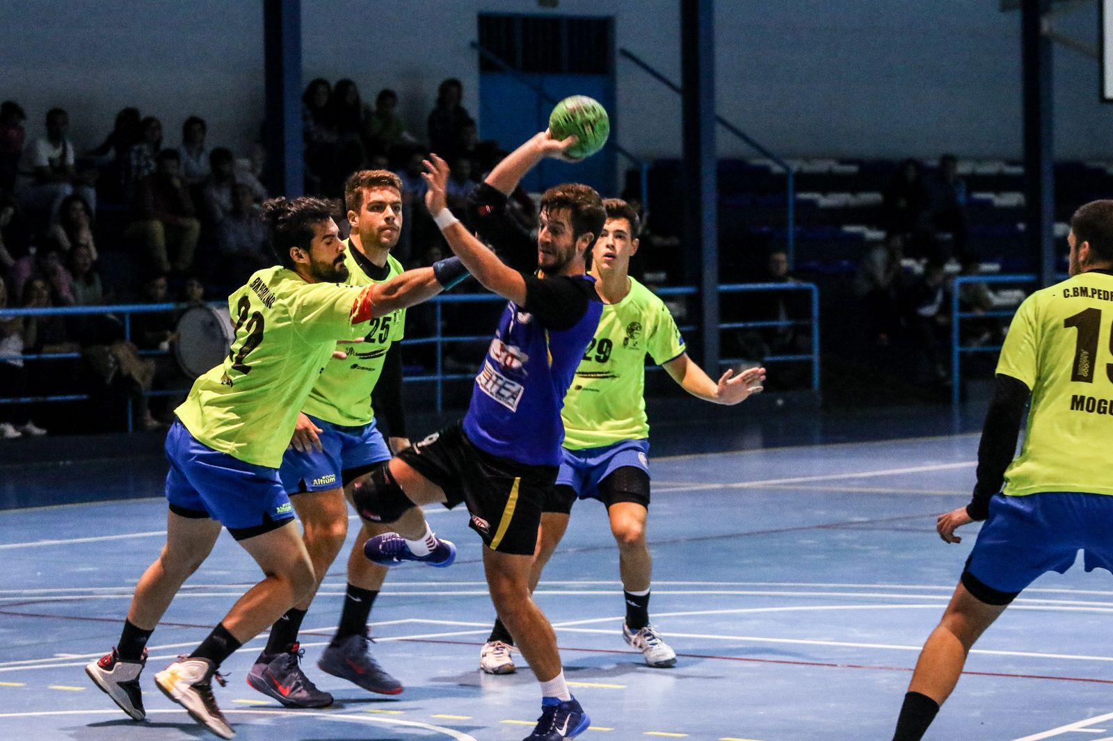 Lance de un encuentro del PAN Moguer en la pasada pretemporada.