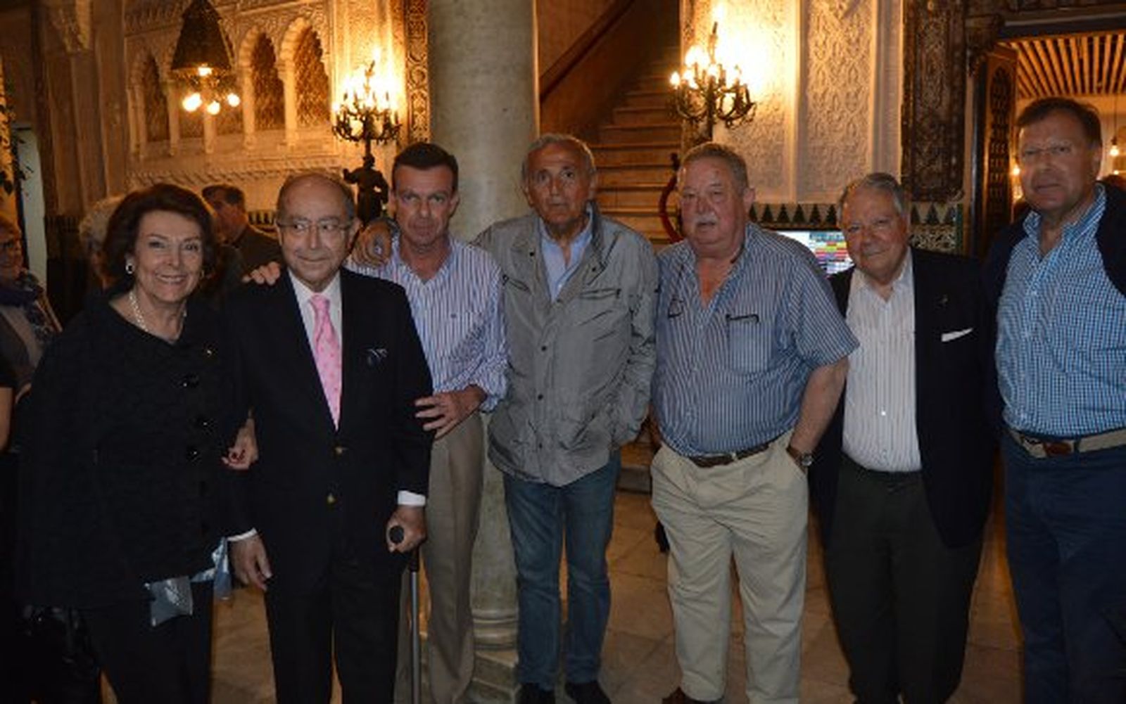Salud Sánchez Martínez-Conde, Alejandro Delgado Lallemand, Carlos Aranda, Nacho Morillo, Alfonso Domecq, Enrique Maestre y Luis Aranda.

Foto: Ignacio Casas de Ciria