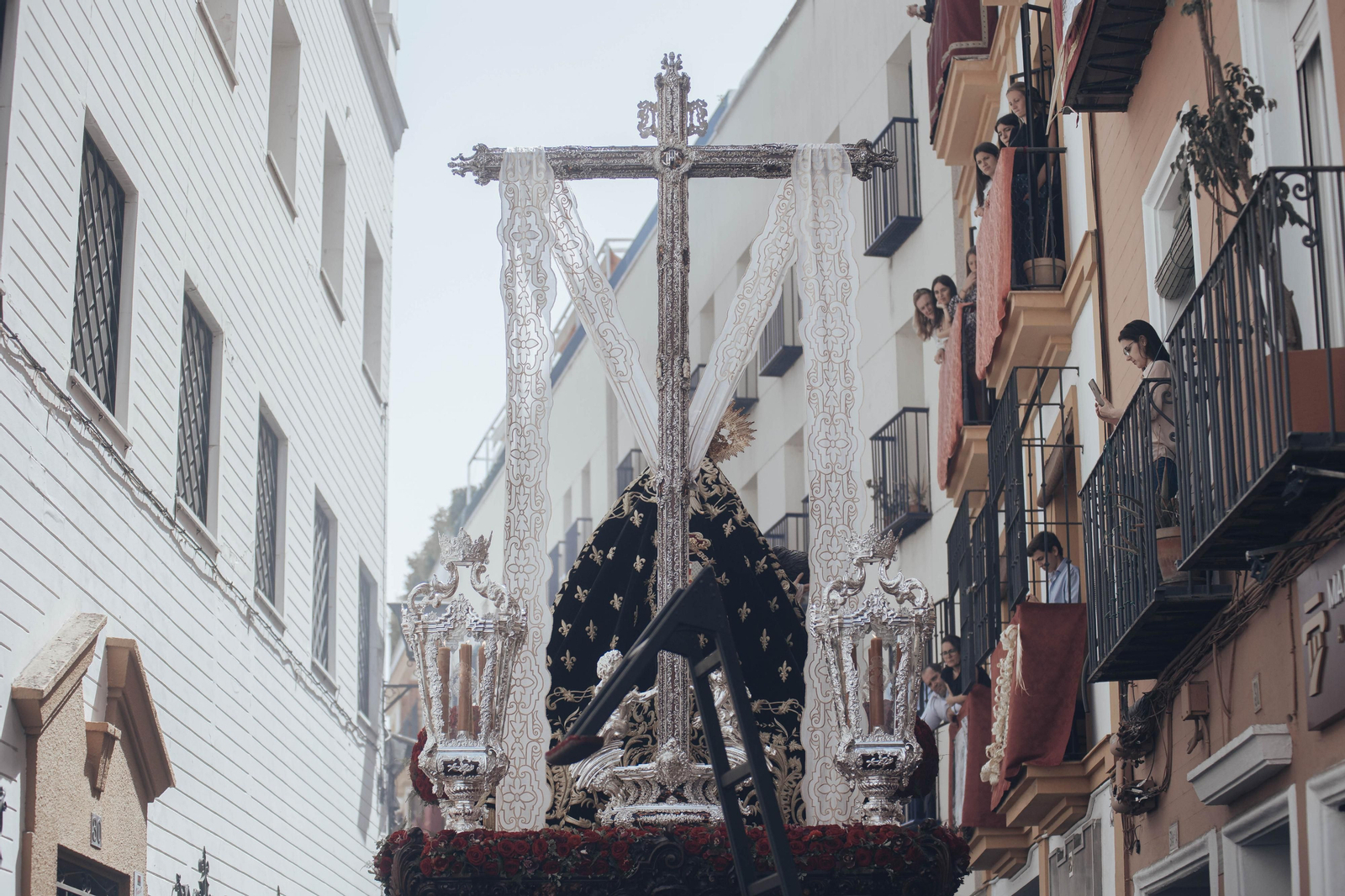 las imágenes de la Hermandad de los Servitas en la Semana Santa de Sevilla 2023