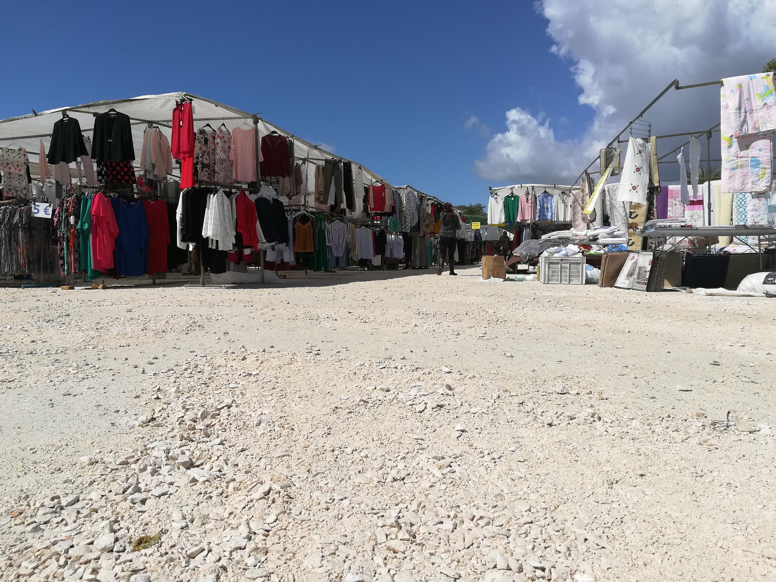 Estado actual del mercadillo.