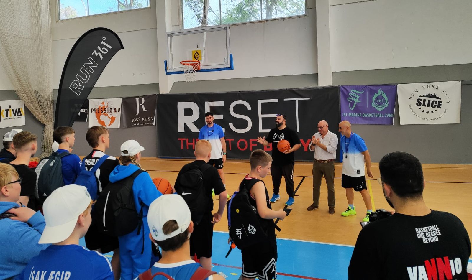 Una imagen del Camps de Baloncesto.