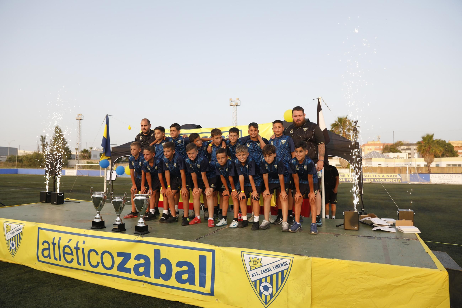Las fotos de la clausura de temporada de la cantera del Zabal y la Balona