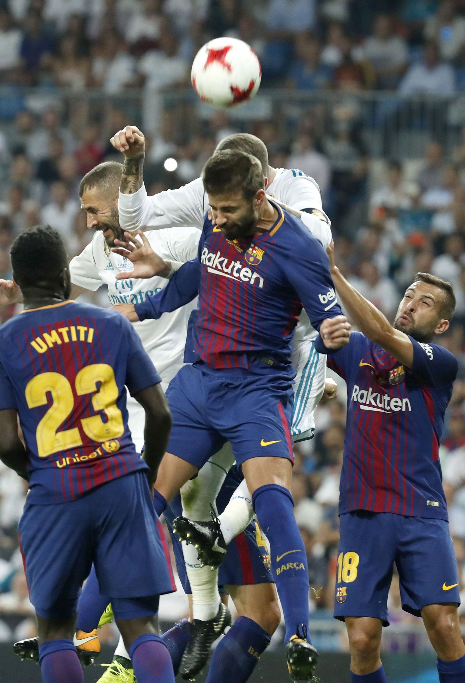 Las imágenes de la vuelta de la Supercopa de España