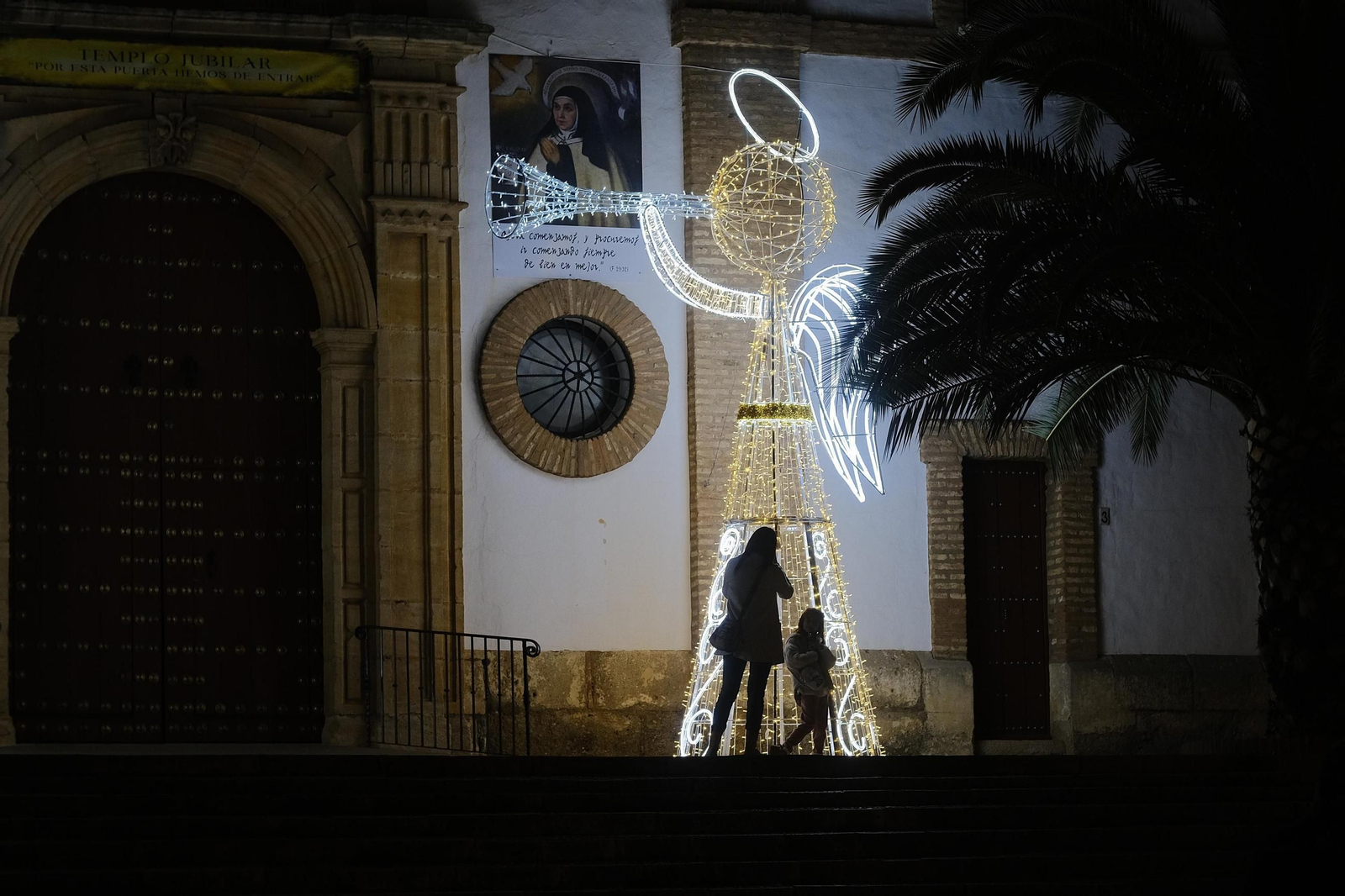 El alumbrado especial de Navidad de Ronda, en fotos