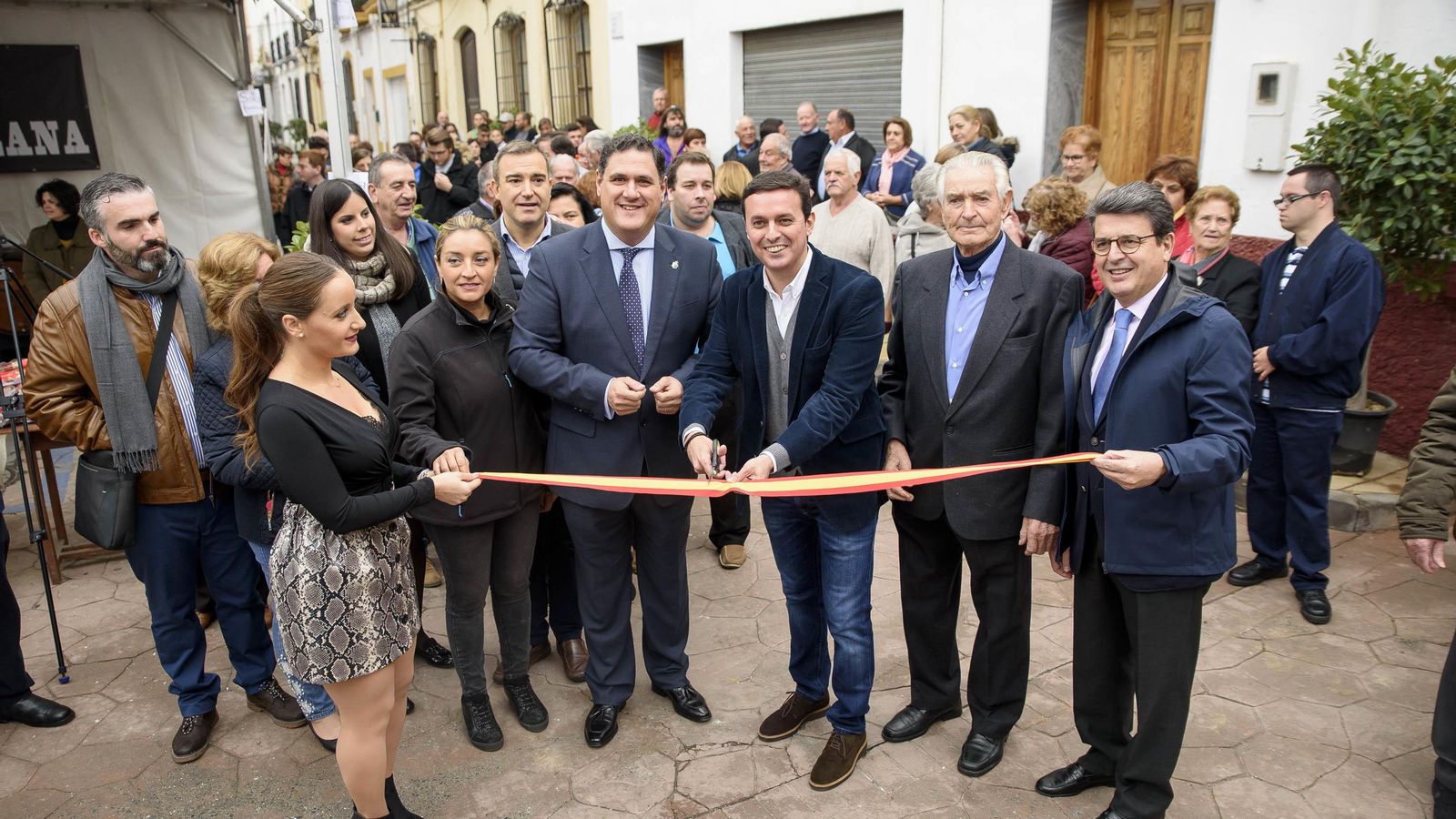 Inauguración de la fiesta del aceite en Canjáyar