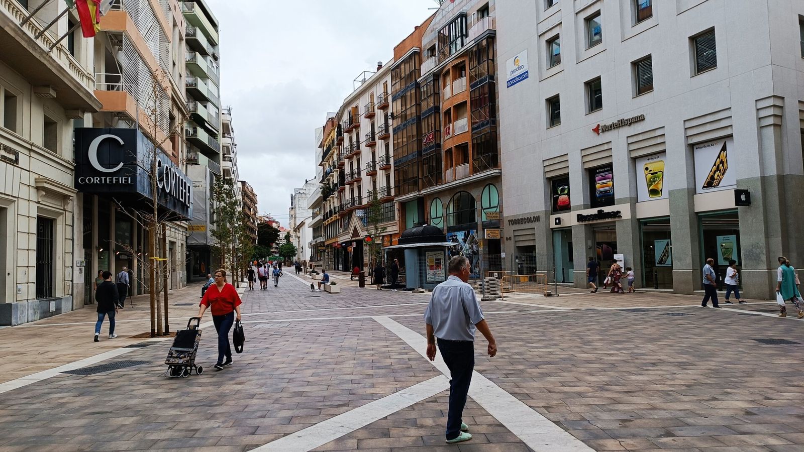 La Placeta en la mañana de ayer sábado.