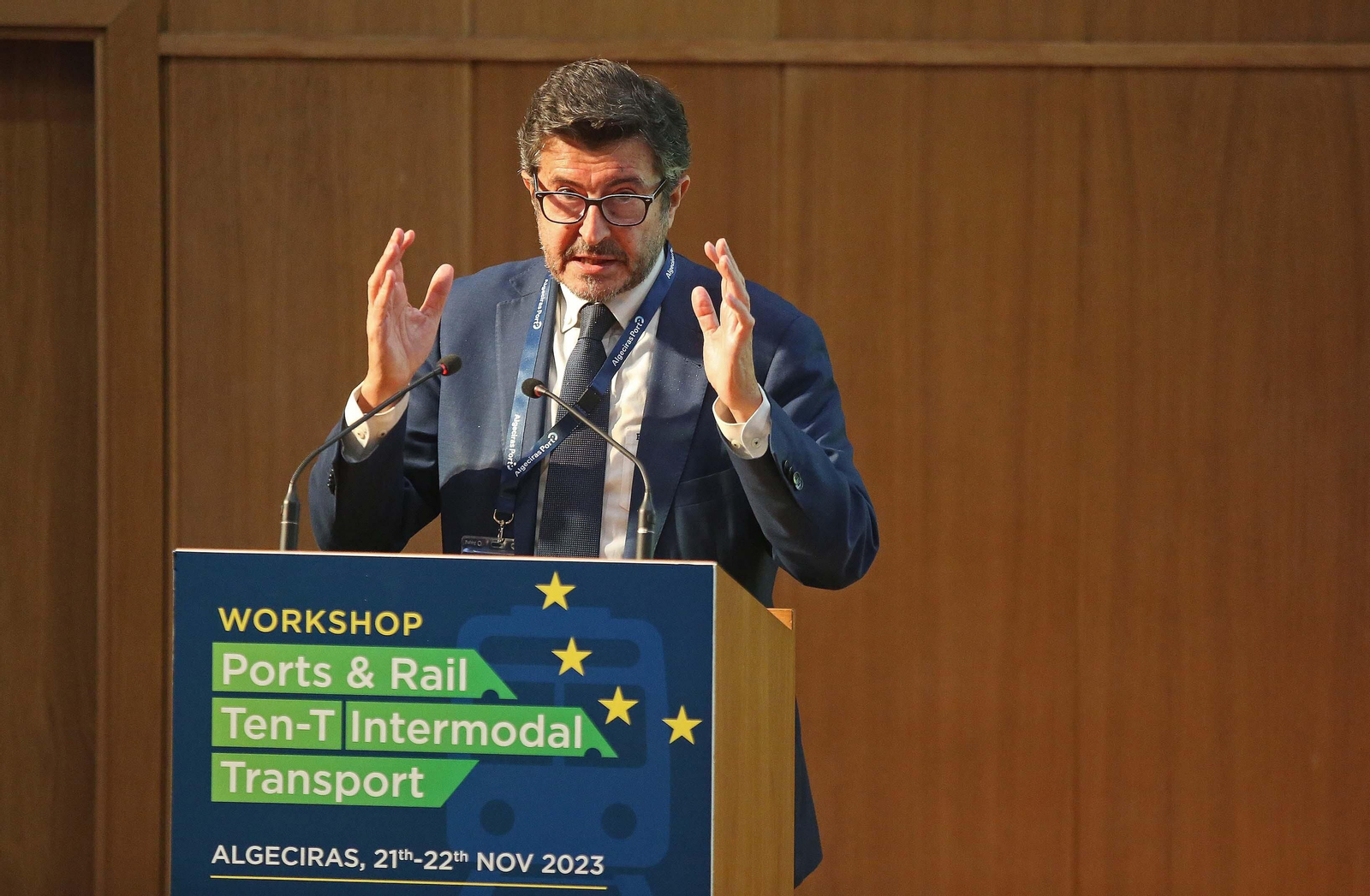 El encuentro de los Grupos de Trabajo de Transporte Intermodal de la Red Transeuropea, en imágene