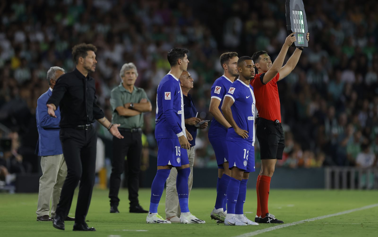 Las fotos del Betis-Atlético de Madrid