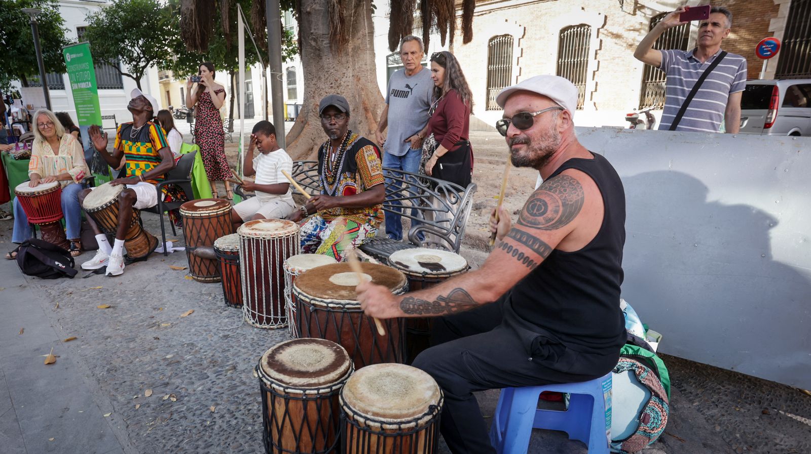 Imágenes de la celebración en Jerez del Día de África