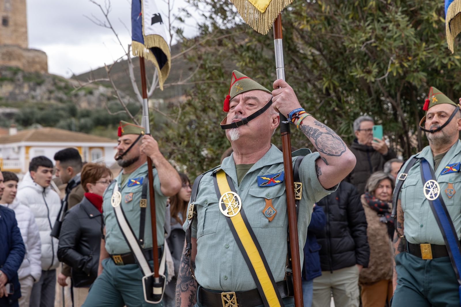 Solemne procesión de San Sebastián en La Guardia de Jaén