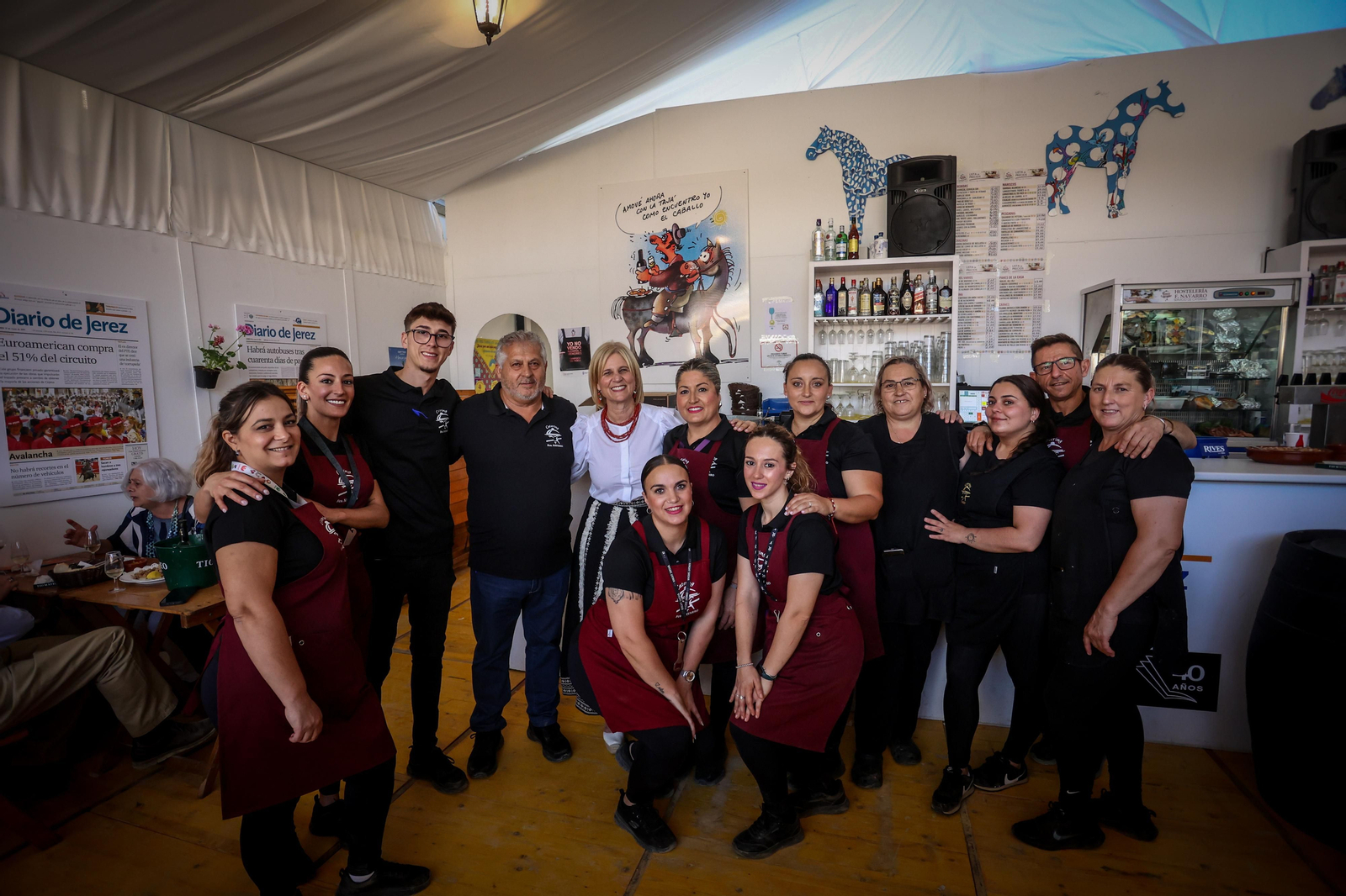 Búscate las fotos  del lunes en la Feria de Jerez 2024