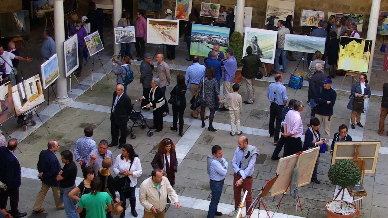 El Hospital de Santiago de Úbeda se convierte en el epicentro de esta convocatoria de artes plásticas.