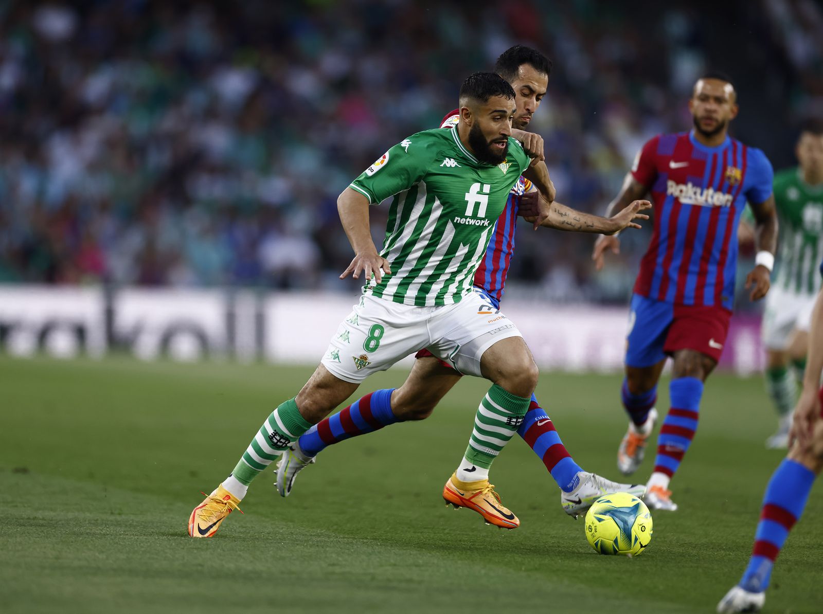 Las imágenes del Betis-Barcelona