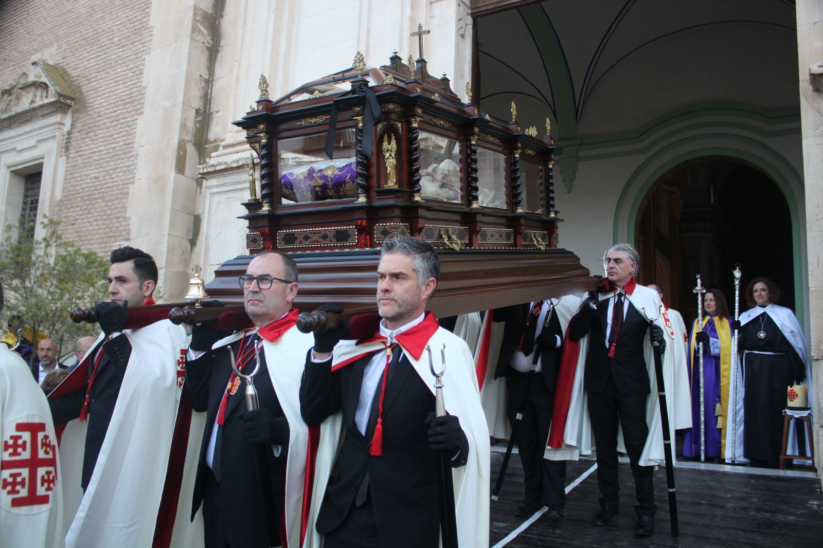 La procesión del Viernes Santo en Vélez-Rubio, en imágenes