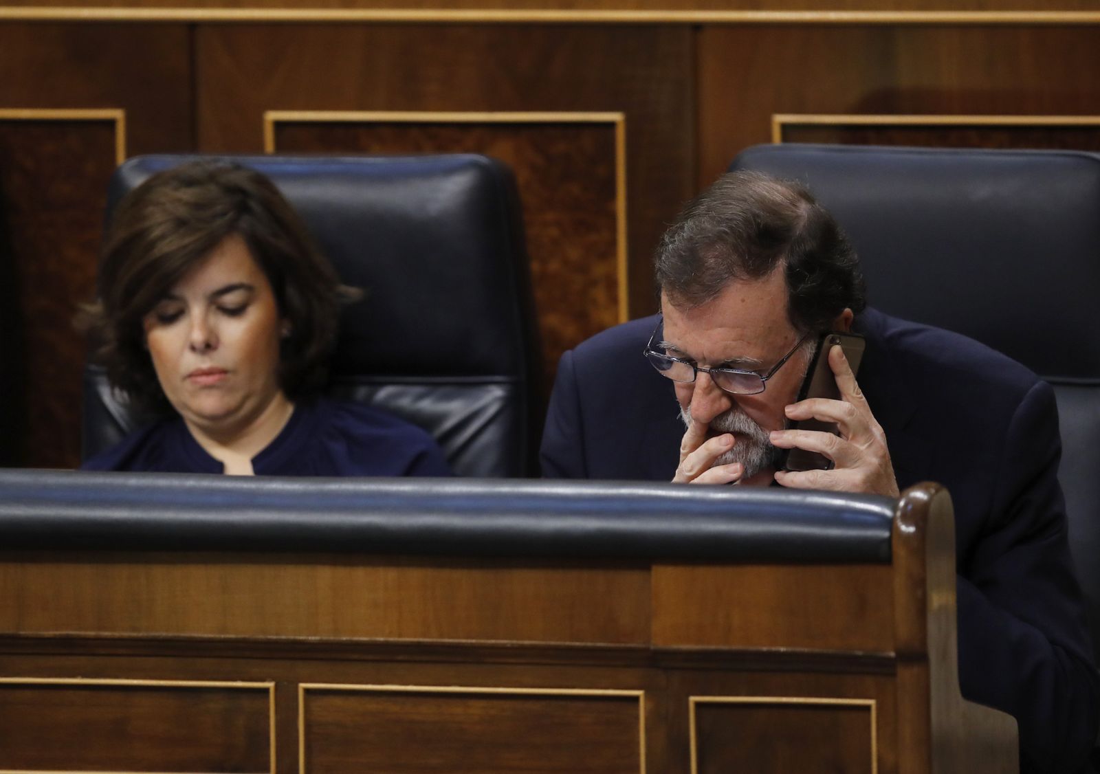 La moción de censura de Podemos contra Rajoy en imágenes