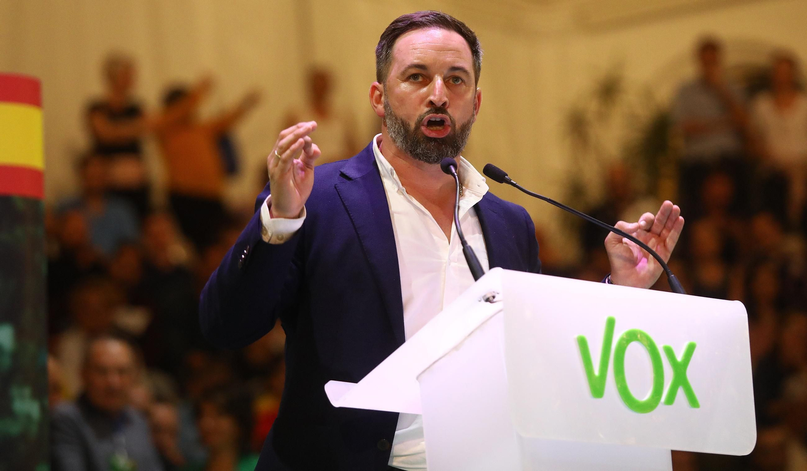 El mitín de Vox en la Real Escuela de Jerez, en imágenes El mitín de Vox en la Real Escuela de Jerez, en imágenes