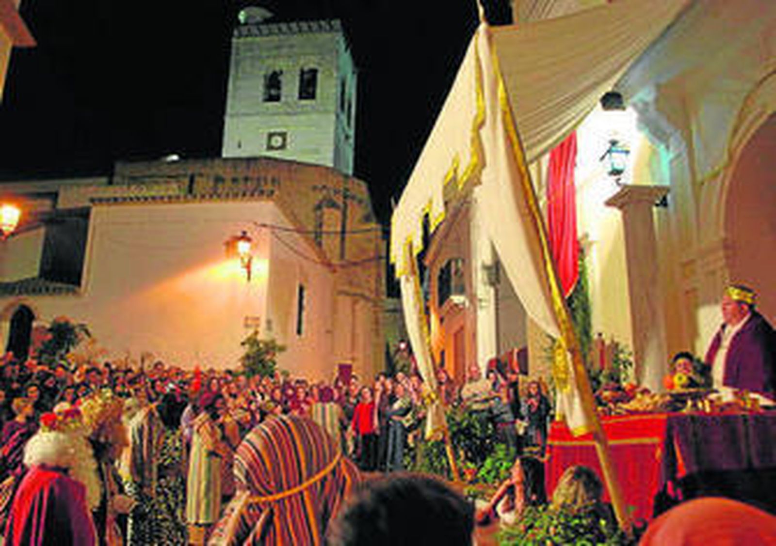 Recreación del Palacio de Herodes en la Casa de la Cultura.