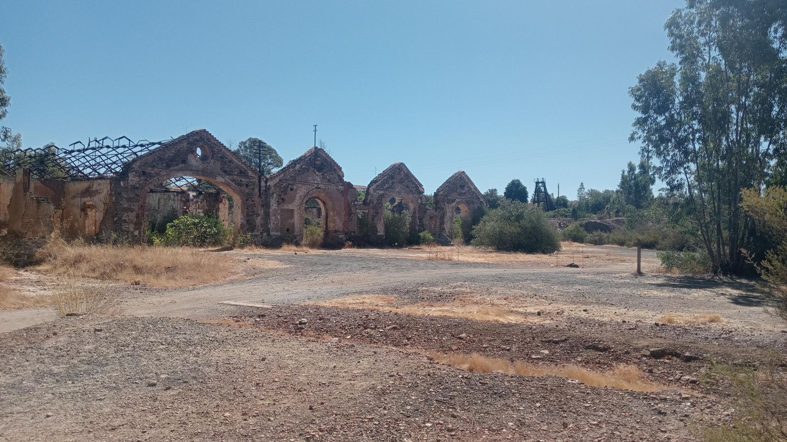 El poblado minero de Minas de Sâo Domingos