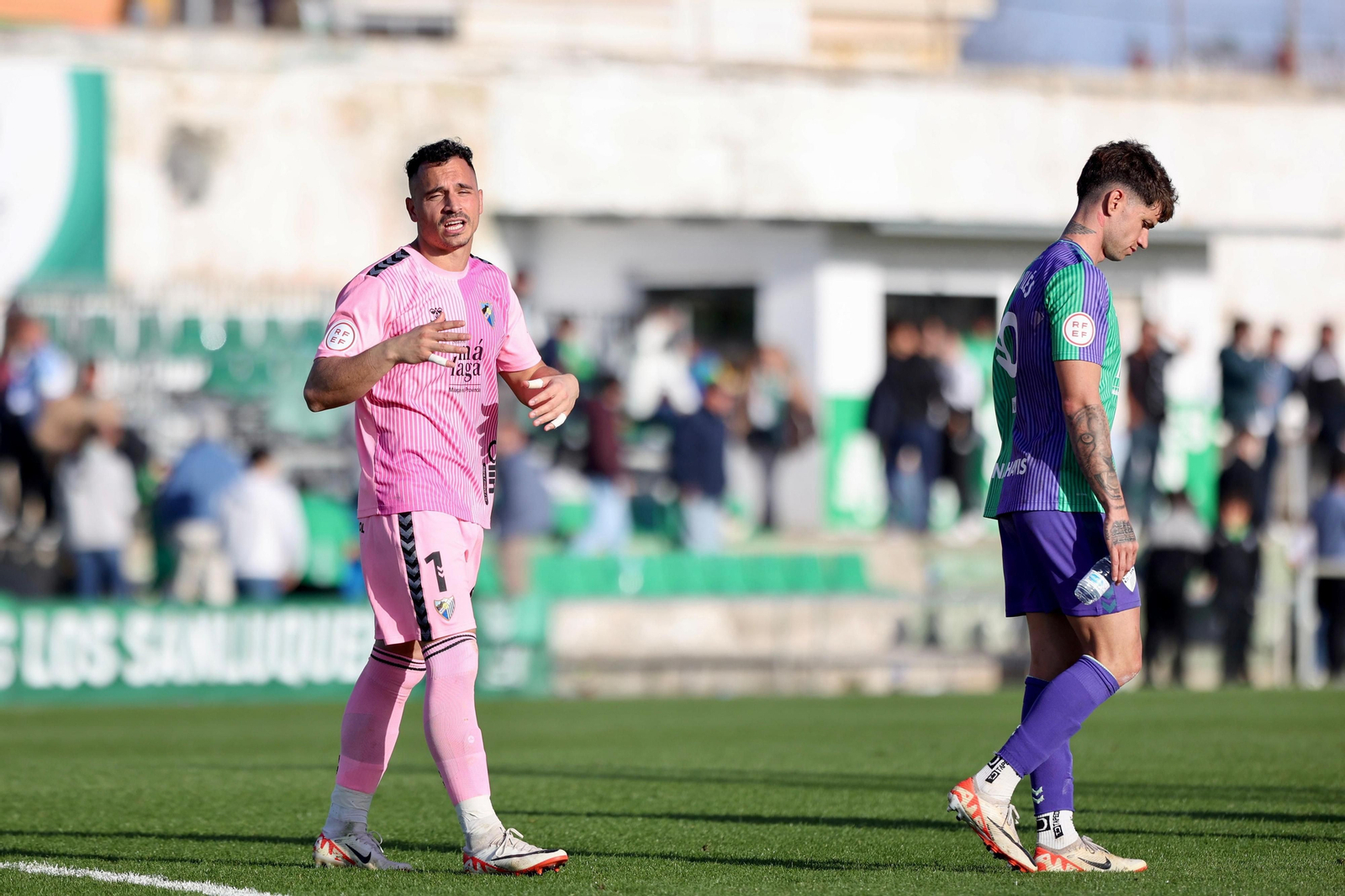 El Sanluqueño - Málaga CF, en fotos