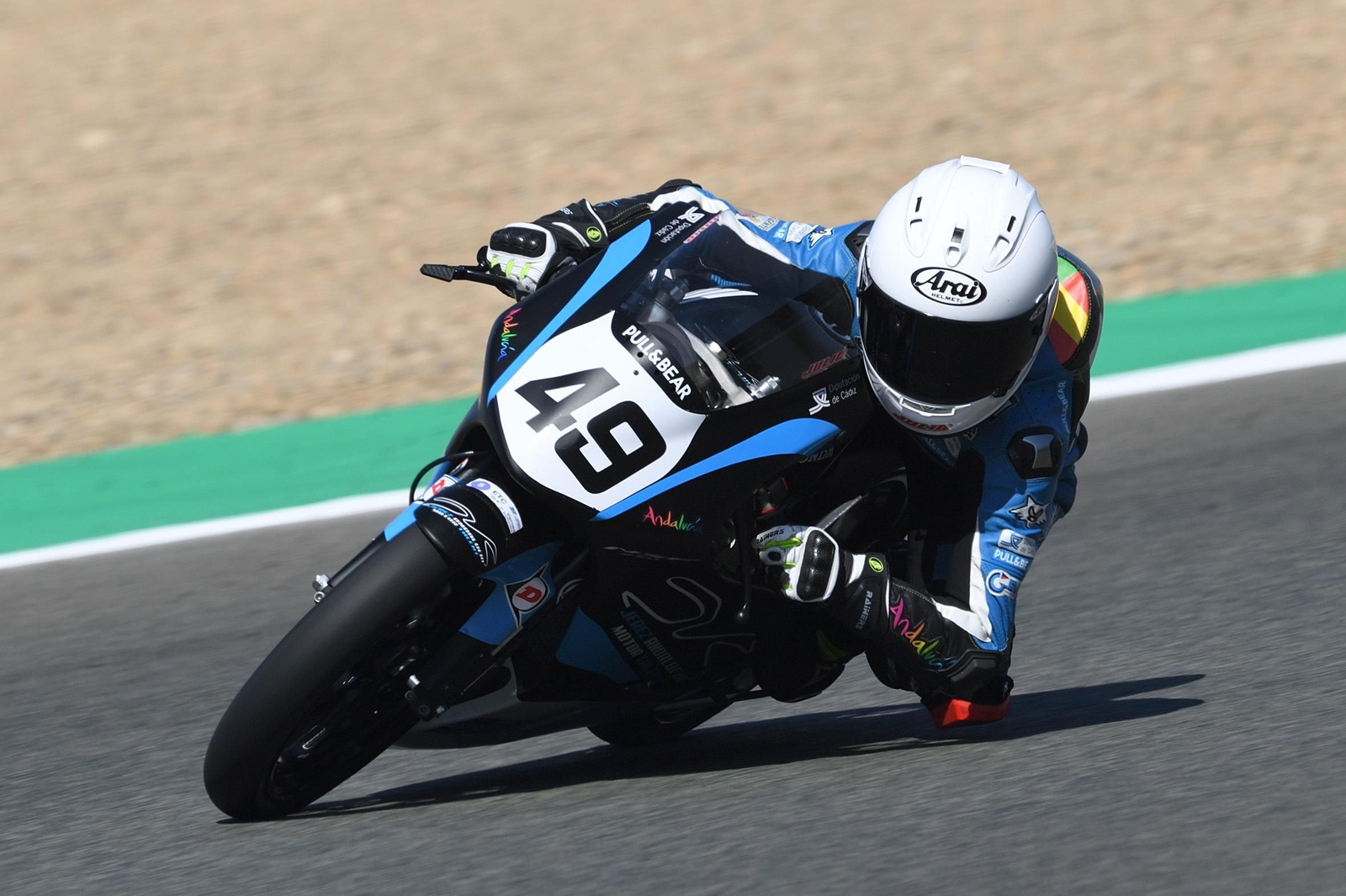 Julio García, piloto del Jerez Andalucía Motor Talent.