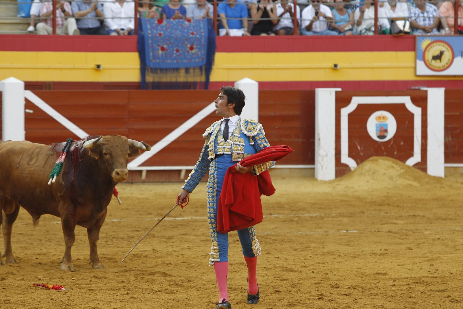 Fotogalería corrida toros Feria Santa Ana-Roquetas de Mar-El Juli-Perera-Aguado