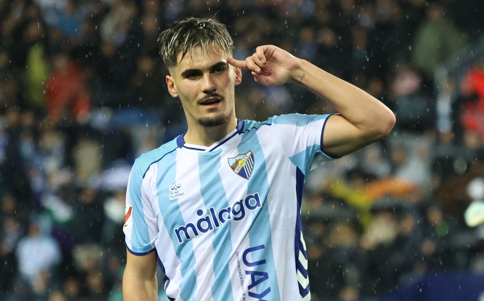 Las fotos del Málaga CF-Burgos