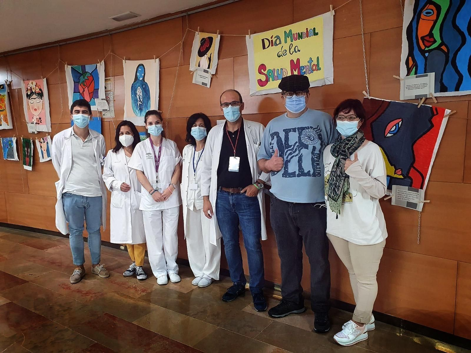 Exposición en el hospital Infanta Margarita de Cabra. Exposición en el hospital Infanta Margarita de Cabra.