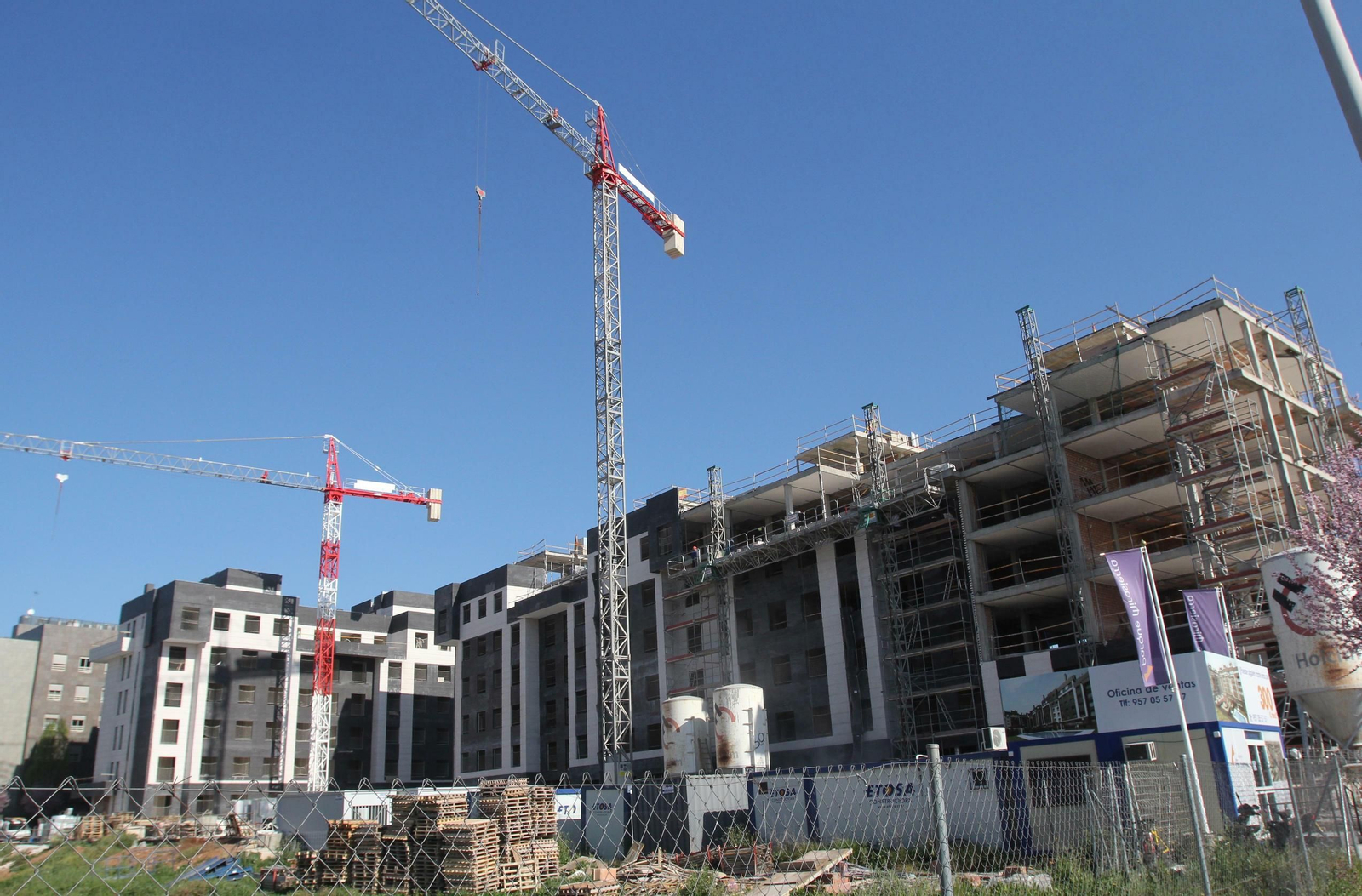 Construcción de viviendas en Córdoba.