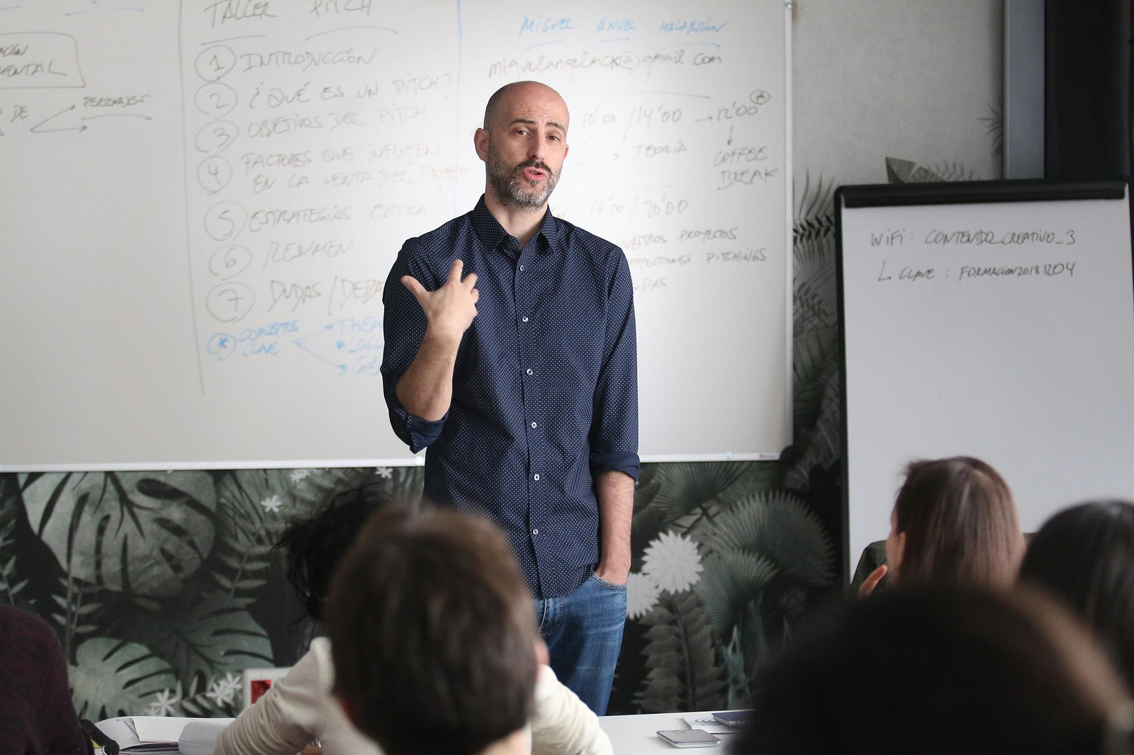 Taller para preparar un Pitching que convenza a los inversores de un proyecto audiovisual.