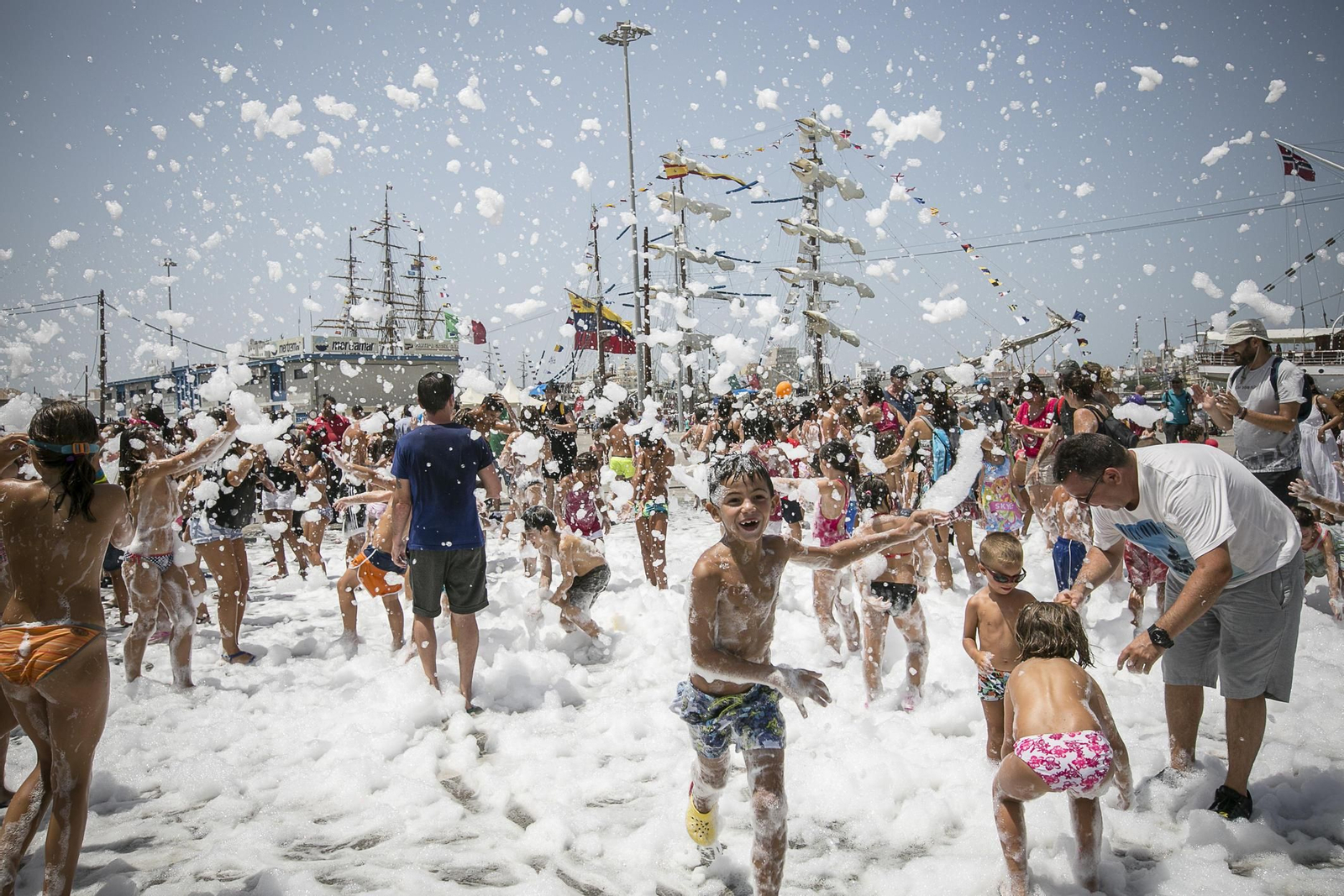Imágenes de las grandes regatas que ha acogido Cádiz