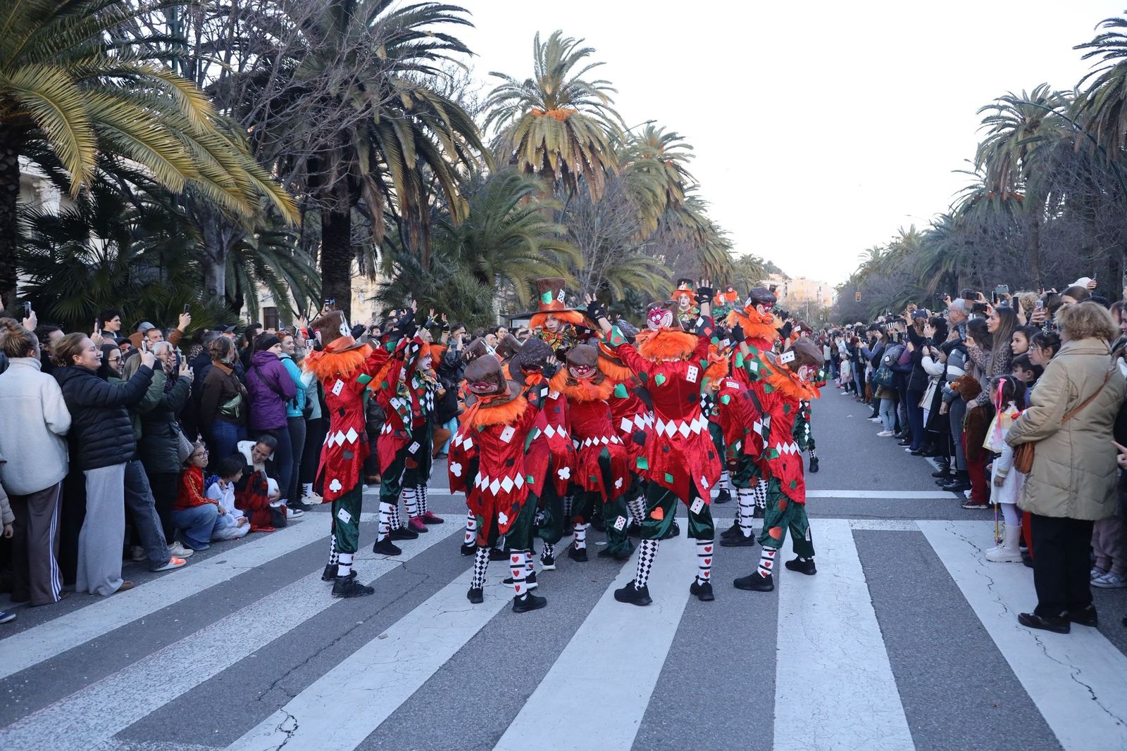 El Gran Desfile del Carnaval de Málaga, en imágenes