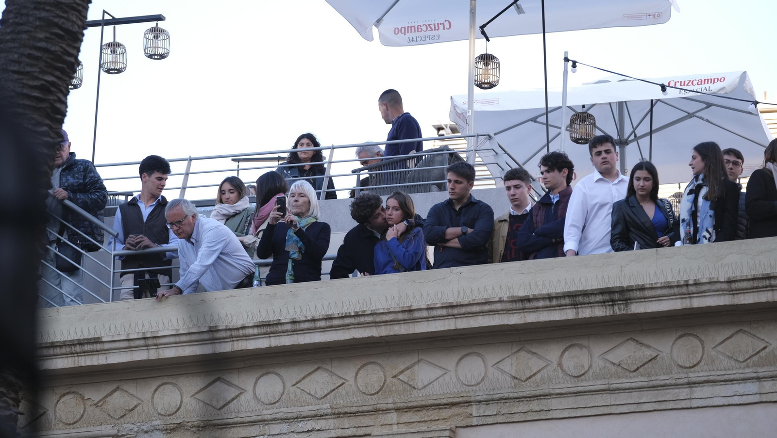 Procesión de Estudiantes en Almería, en imágenes