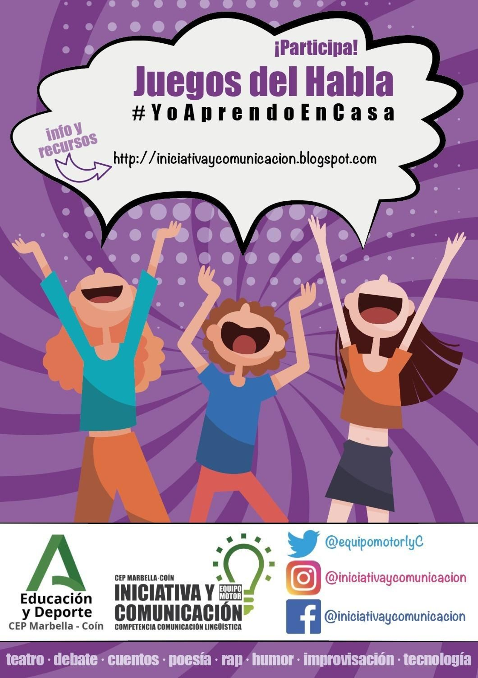 La oralidad como protagonista, 'Juegos del habla'.